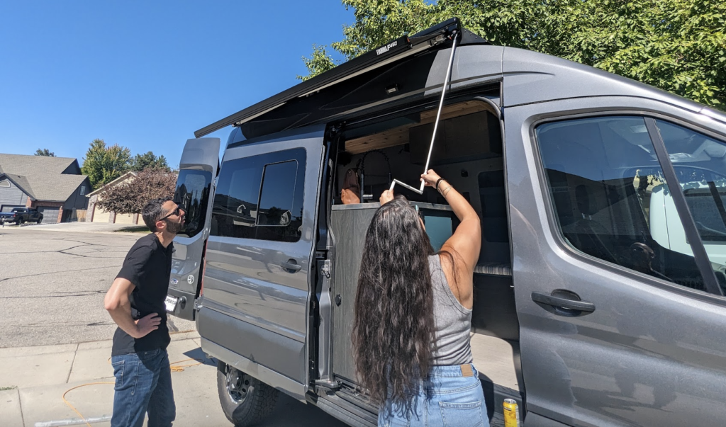 luxury van build client experience